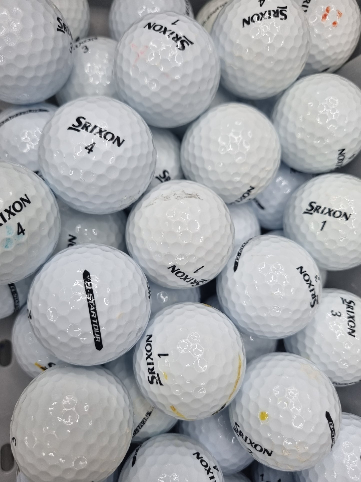 Near Mint / B Grade Srixon Q-star Tour 50 Pack