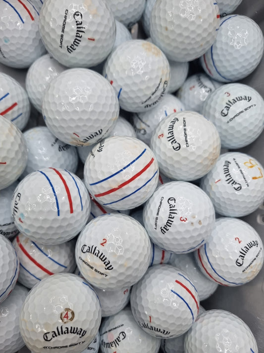 Near Mint / B Grade Callaway Chrome Soft Triple Track 50 Pack