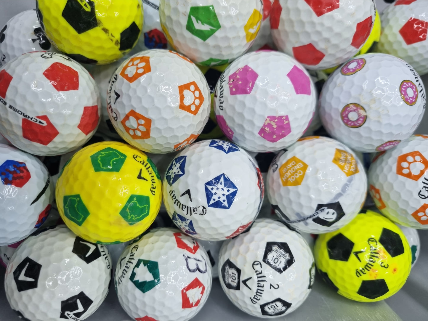 Near Mint / B Grade Callaway Chrome Soft Truvis 50 Pack