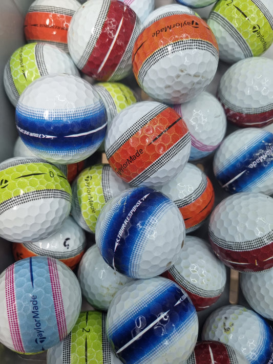 Near Mint / B Grade Taylormade Tour Response Stripe Mixed 10 Pack